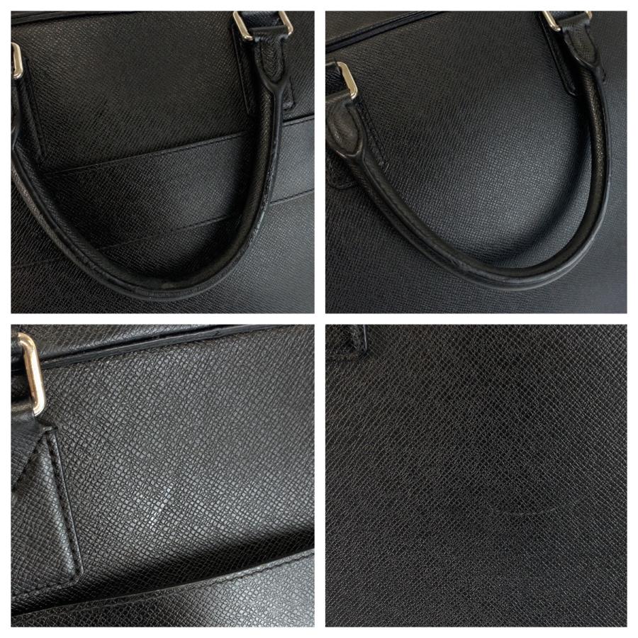 LOUIS VUITTON ルイヴィトン タイガ ネオ イゴール ブラック 黒 シルバー金具 レザー M32782 ビジネスバッグ ブリーフケース メンズ 505604 | LOUIS VUITTON | 03