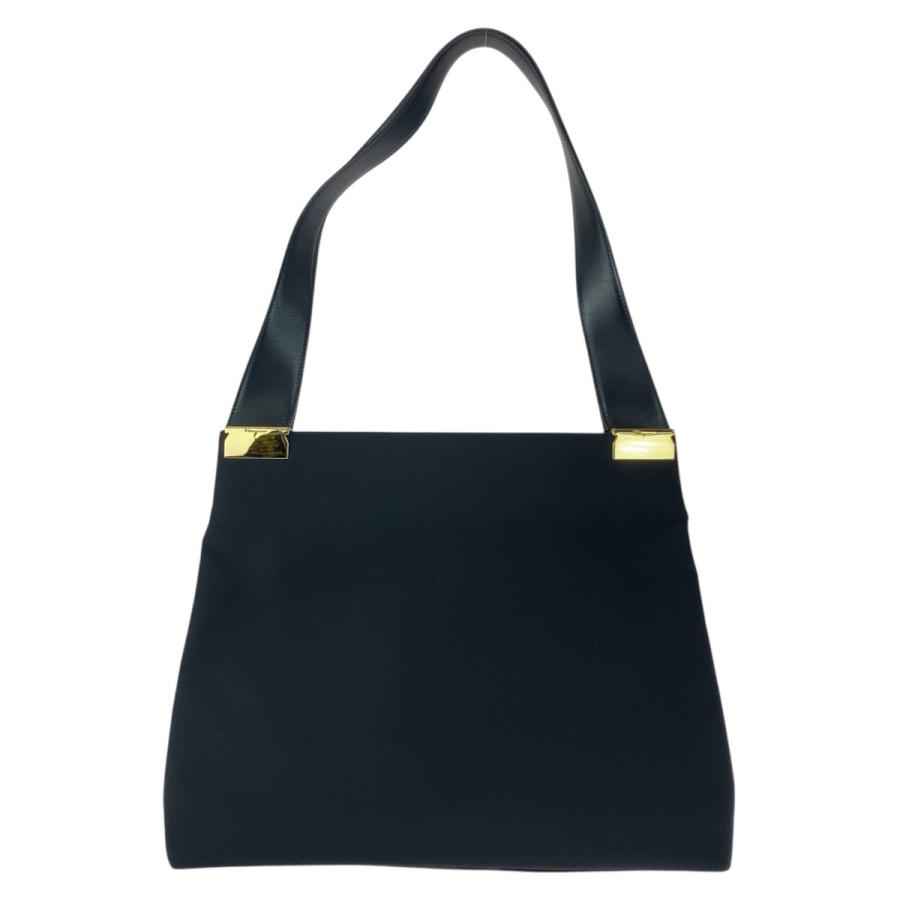 美品 Salvatore Ferragamo サルヴァトーレフェラガモ ブラック 黒