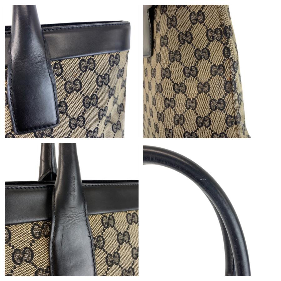 GUCCI ブラック トートバッグ GUCCI（グッチ） ショルダーバッグ トートバッグ ラージ 674837 レザー
