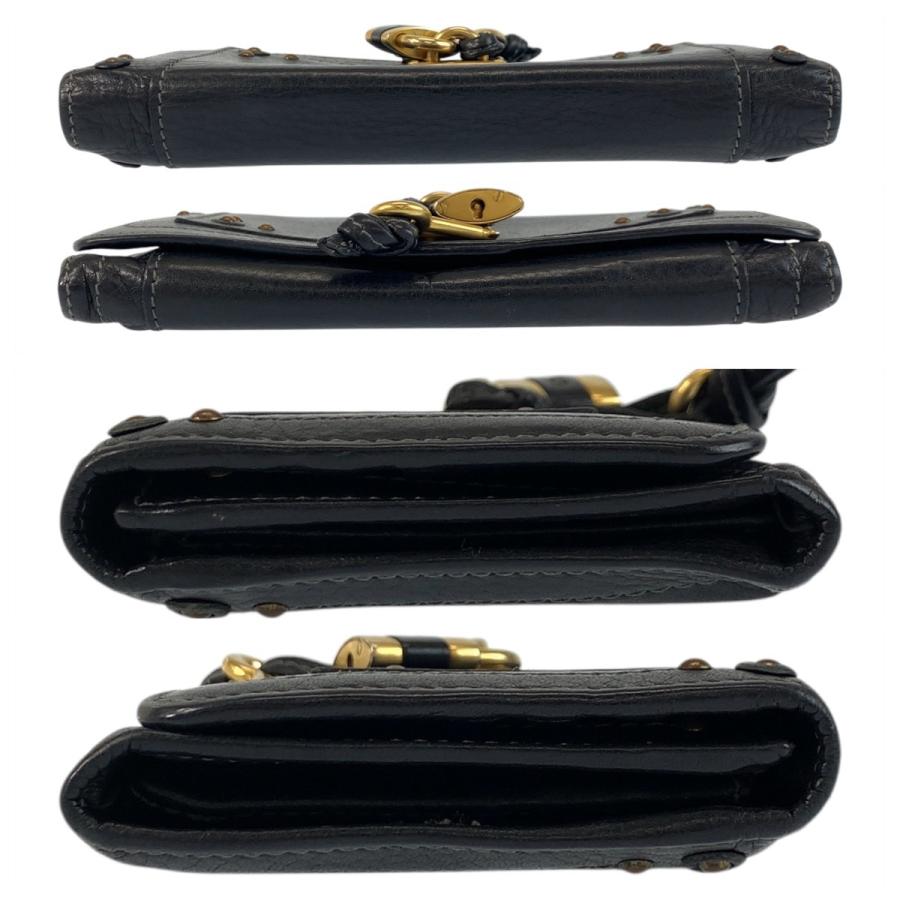 Chloe 美品 クロエ パディントン ブラック 黒 ゴールド金具