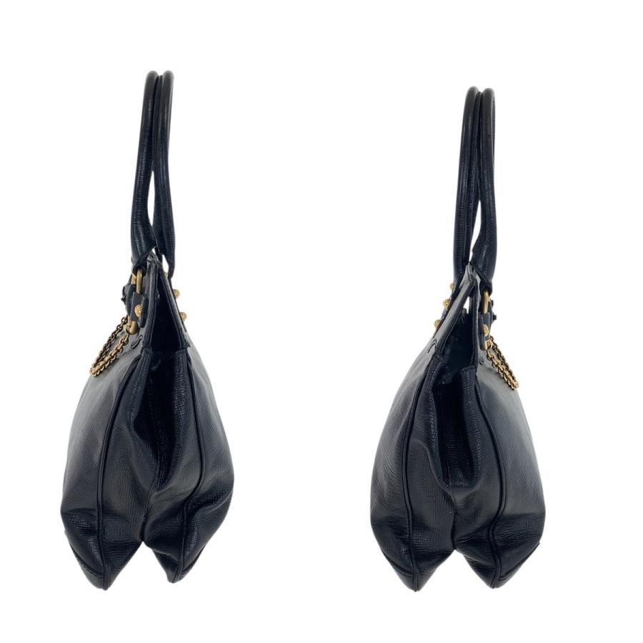 GUCCI（グッチ） ホースビット ブラック 黒 ゴールド金具 レザー 
