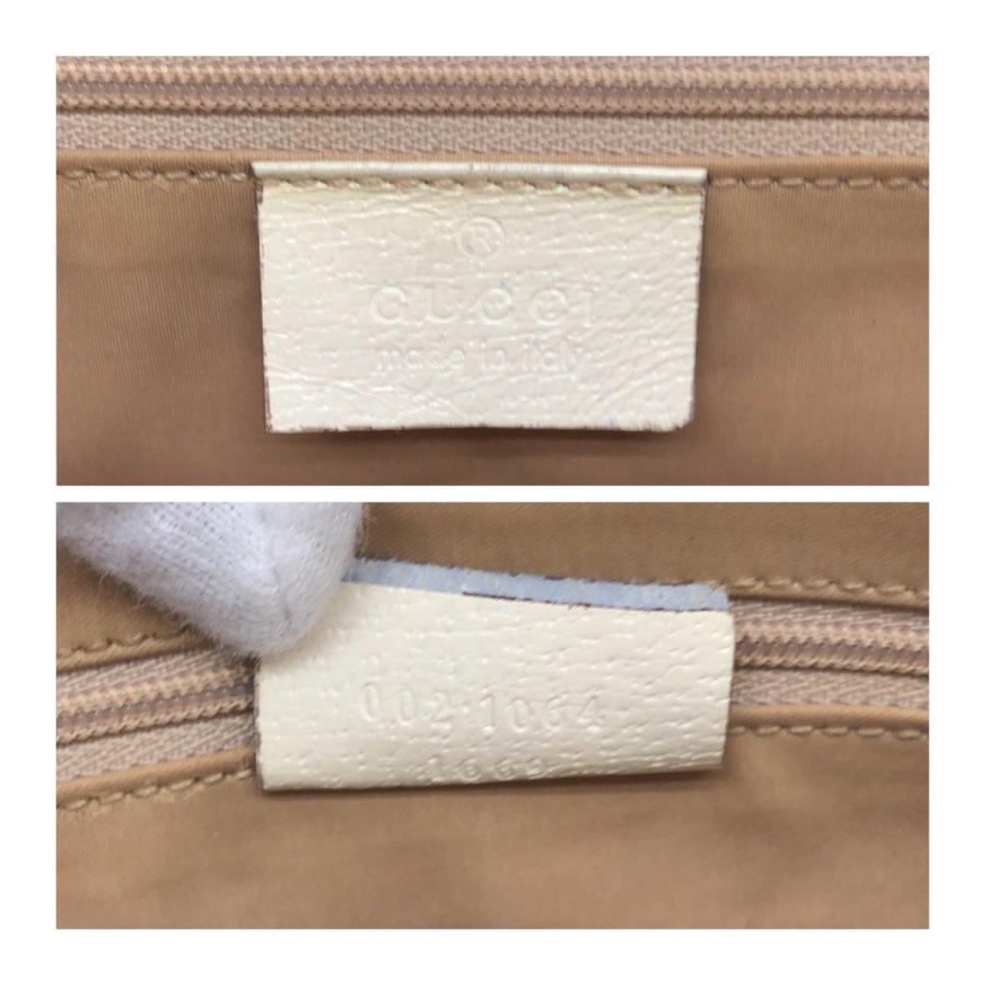 GUCCI グッチ ジャッキー ホワイト アイボリー シルバー金具 レザー 002 1064 トートバッグ ハンドバッグ レディース 505752_3