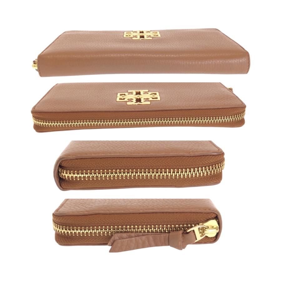 TORY BURCH（トリーバーチ） 美品 ブリテン ブラウン ゴールド金具 