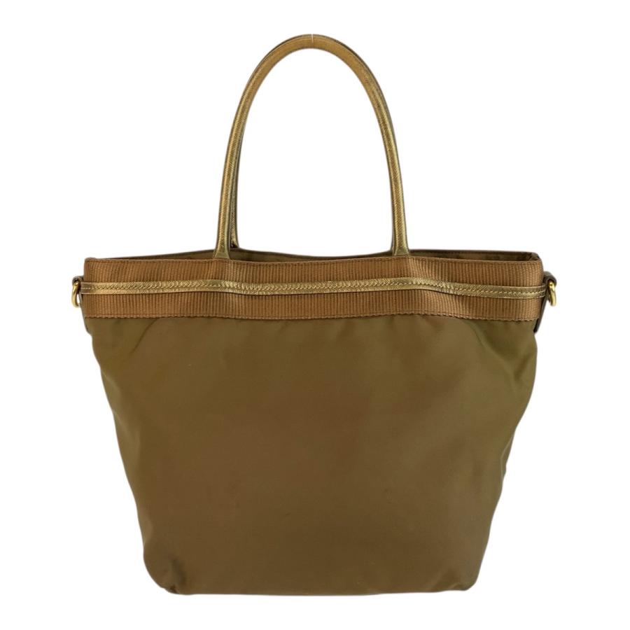 PRADA プラダ カーキ ナイロン 31 トートバッグ ハンドバッグ レディース 505772 | PRADA | 01