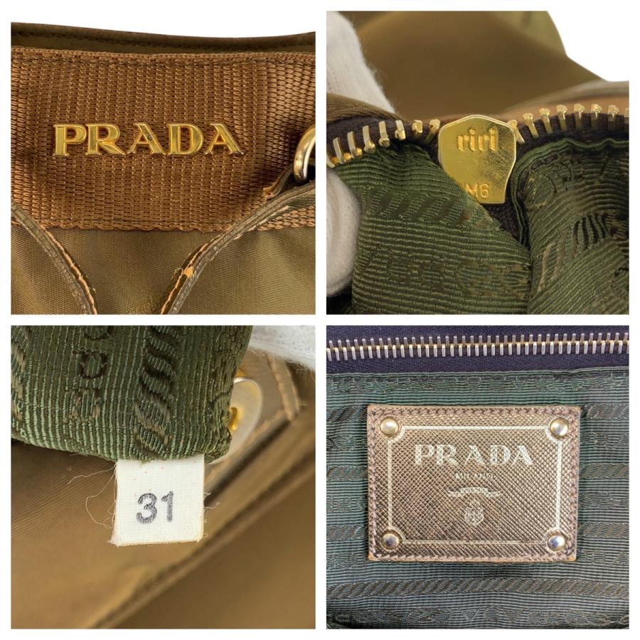 PRADA プラダ カーキ ナイロン 31 トートバッグ ハンドバッグ レディース 505772 | PRADA | 03