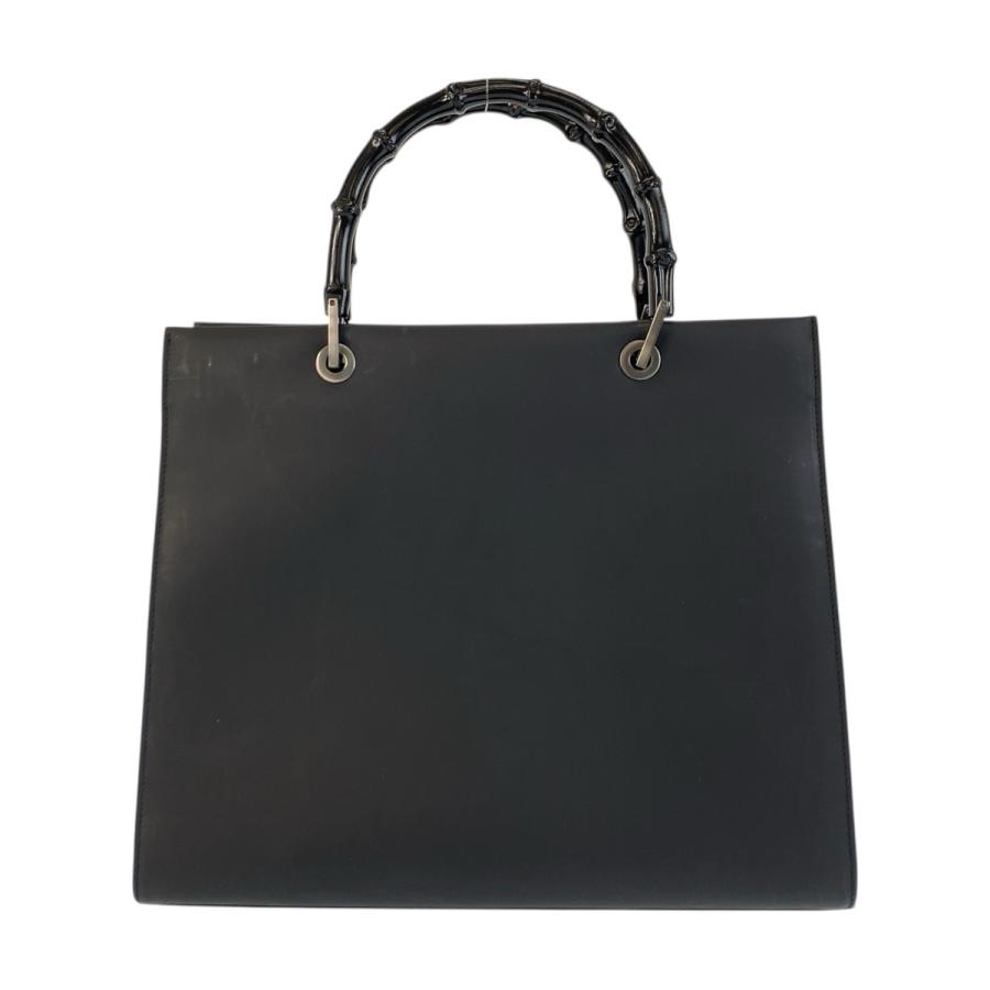 GUCCI（グッチ） バンブー ブラック 黒 レザー 002 1010 ハンドバッグ