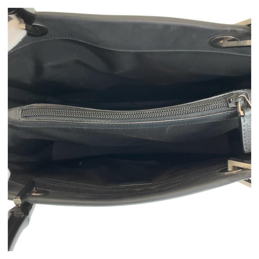GUCCI（グッチ） バンブー ブラック 黒 レザー 002 1010 ハンドバッグ