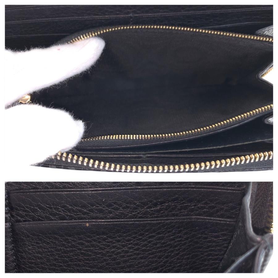 GUCCI（グッチ） 美品 ソーホー ブラック 黒 ゴールド金具 パイソン