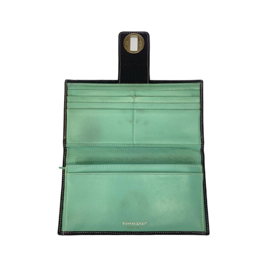 TIFFANY&Co.（ティファニー） ブラック 黒 ティファニーブルー レザー