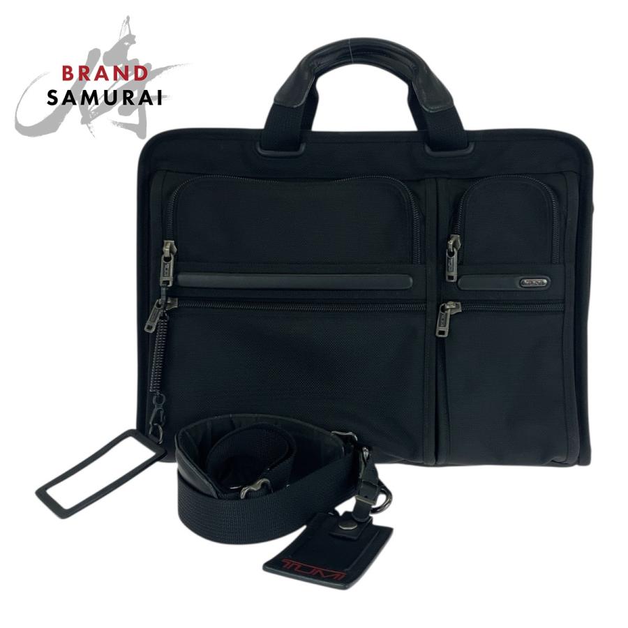 美品　TUMI ブラック ビジネスバッグ TUMI（トゥミ） 美品 ブラック 黒 ナイロン/レザー 26114D4 ビジネス