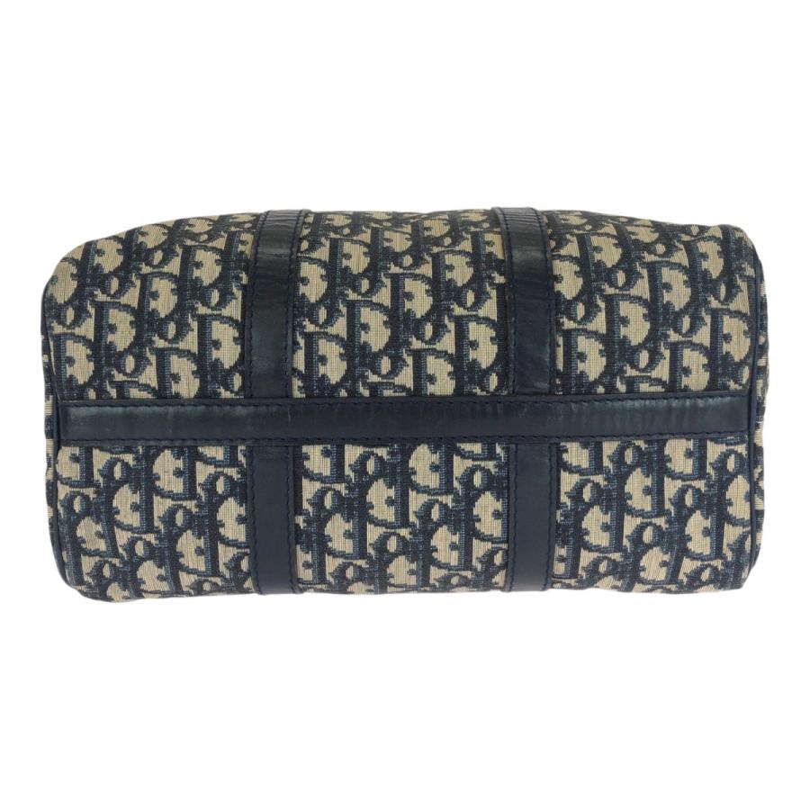 美品 Dior ディオール ヴィンテージ トロッター ネイビー ベージュ