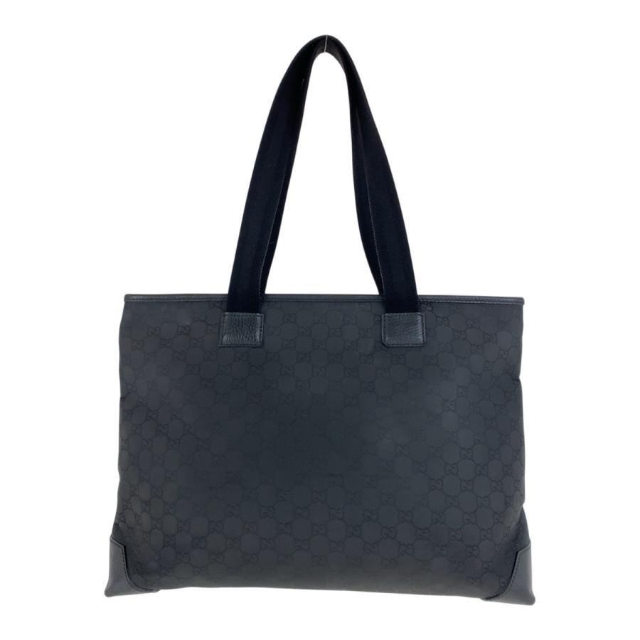 GUCCI（グッチ） ブラック 黒 シルバー金具 ナイロン/レザー 180449