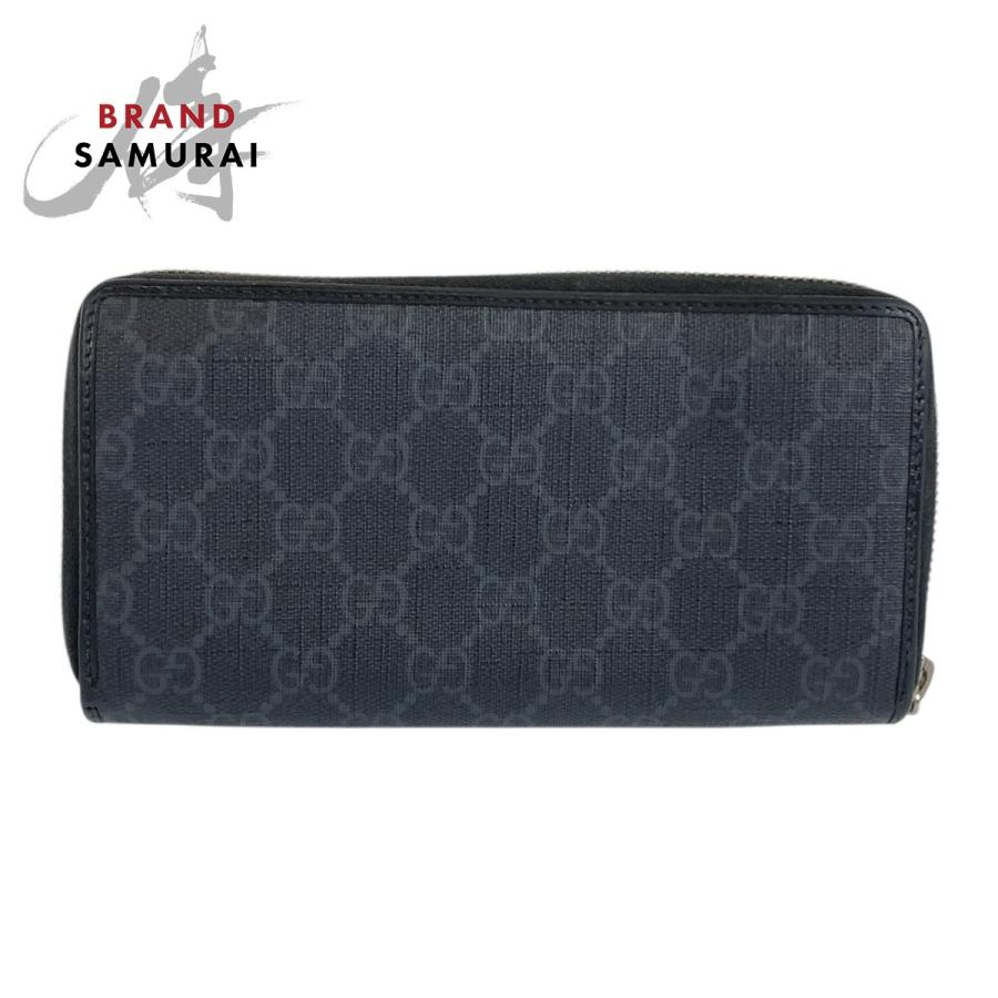 ちゃこた GUCCI  長財布 インターロッキングG GGロゴ ブラック GUCCI（グッチ） 美品 インターロックング ブラック 黒 GGスプリーム