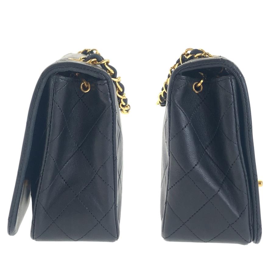 CHANEL シャネル ヴィンテージ マトラッセ ココマーク ターンロック ブラック ゴールド金具 ラムスキン チェーンショルダーバッグ 505948 | CHANEL | 05