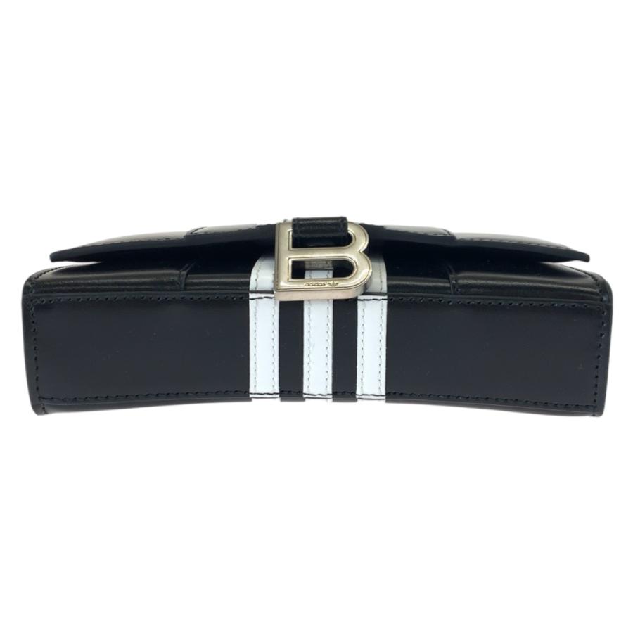 新品未使用 BALENCIAGA バレンシアガ アディダスコラボ アワーグラス Hourglass レザー 2304BLSJJ BAL3145 ショルダーバッグ 505957_4