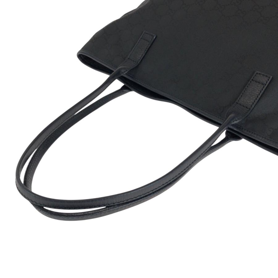 GUCCI（グッチ） 美品 ブラック 黒 ゴールド金具 ナイロン 263345