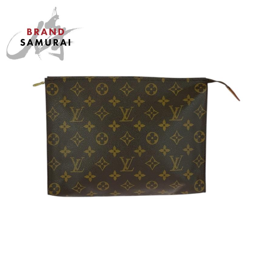 ルイヴィトン LOUIS VUITTON クラッチバッグ モノグラム ポッシュトワレット26 M47542 ブラウン LOUIS VUITTON（ルイ・ヴィトン） ヴィンテージ モノグラム ポッシュ
