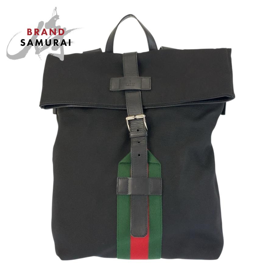 GUCCI（グッチ） 美品 シェリーライン ブラック 黒 シルバー金具 