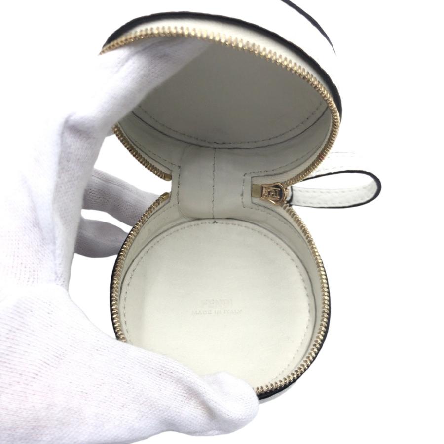 FENDI（フェンディ） 美品 FILAコラボ ポーチ付き ホワイト ナイロン
