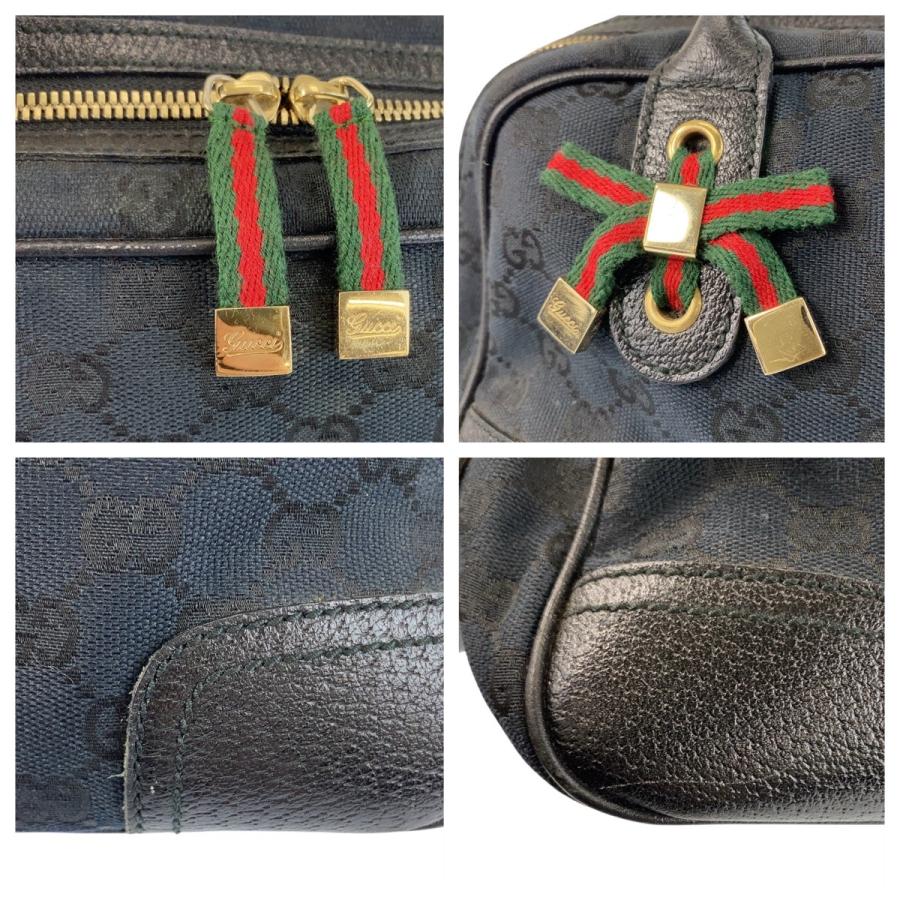GUCCI（グッチ） シェリーライン プリンシー ブラック 黒 GGキャンバス