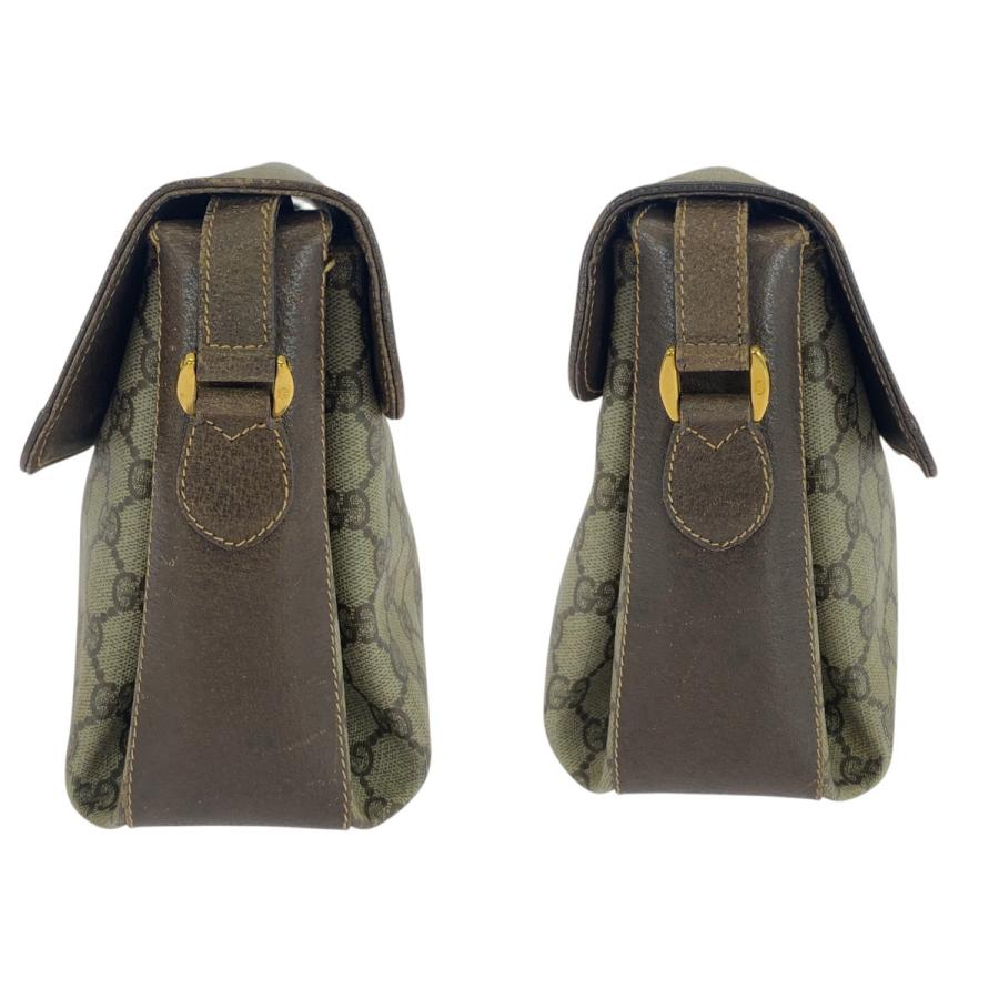 【美品】オールドグッチ シェリーライン GGスプリーム ショルダーバッグ 極美品】オールドグッチ シェリーライン GGスプリームショルダーバッグ