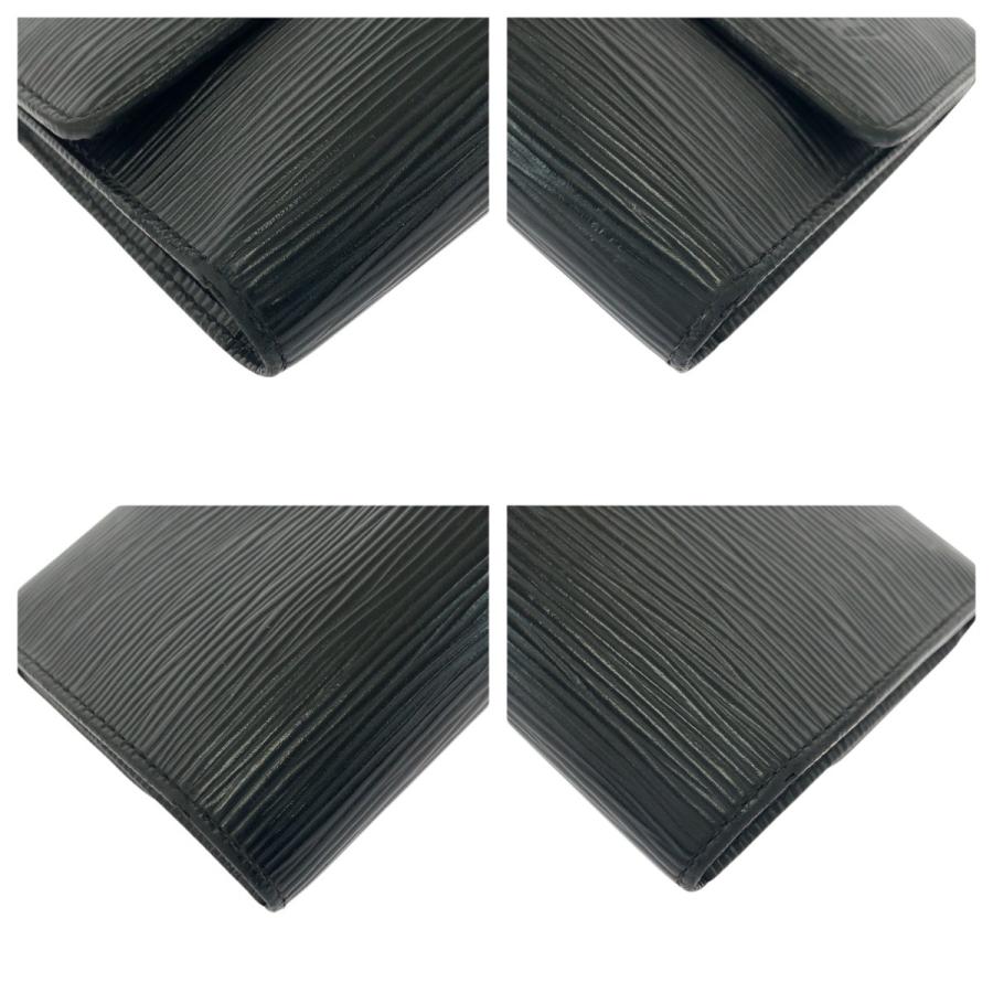 美品 LOUIS VUITTON ルイヴィトン エピ ポルトトレゾール インターナショナル ブラック 黒 ゴールド金具 レザー 長財布 メンズ 506239 | LOUIS VUITTON | 02