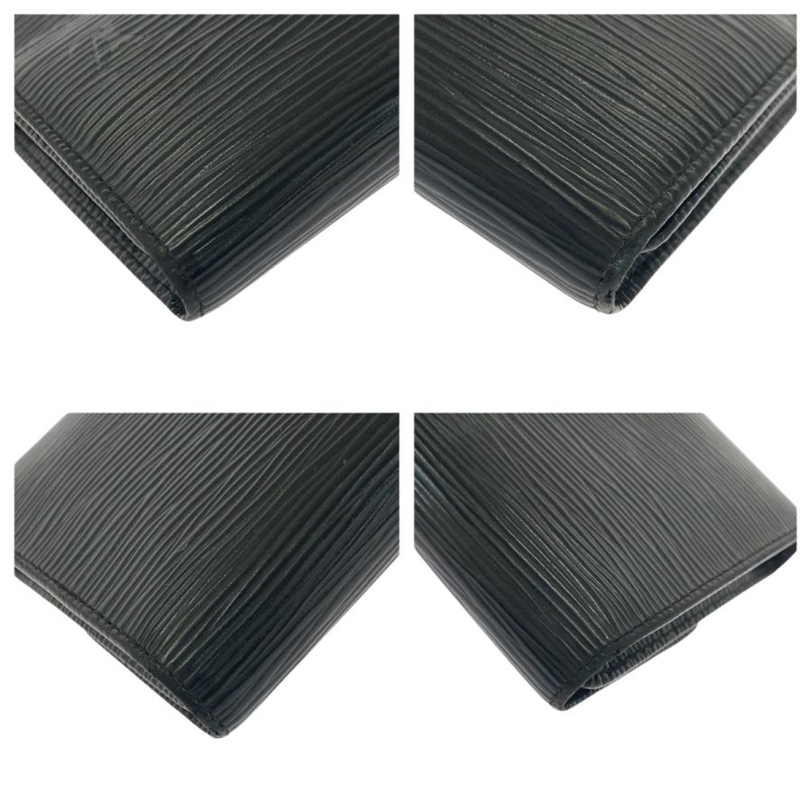 美品 LOUIS VUITTON ルイヴィトン エピ ポルトトレゾール インターナショナル ブラック 黒 ゴールド金具 レザー 長財布 メンズ 506239 | LOUIS VUITTON | 03