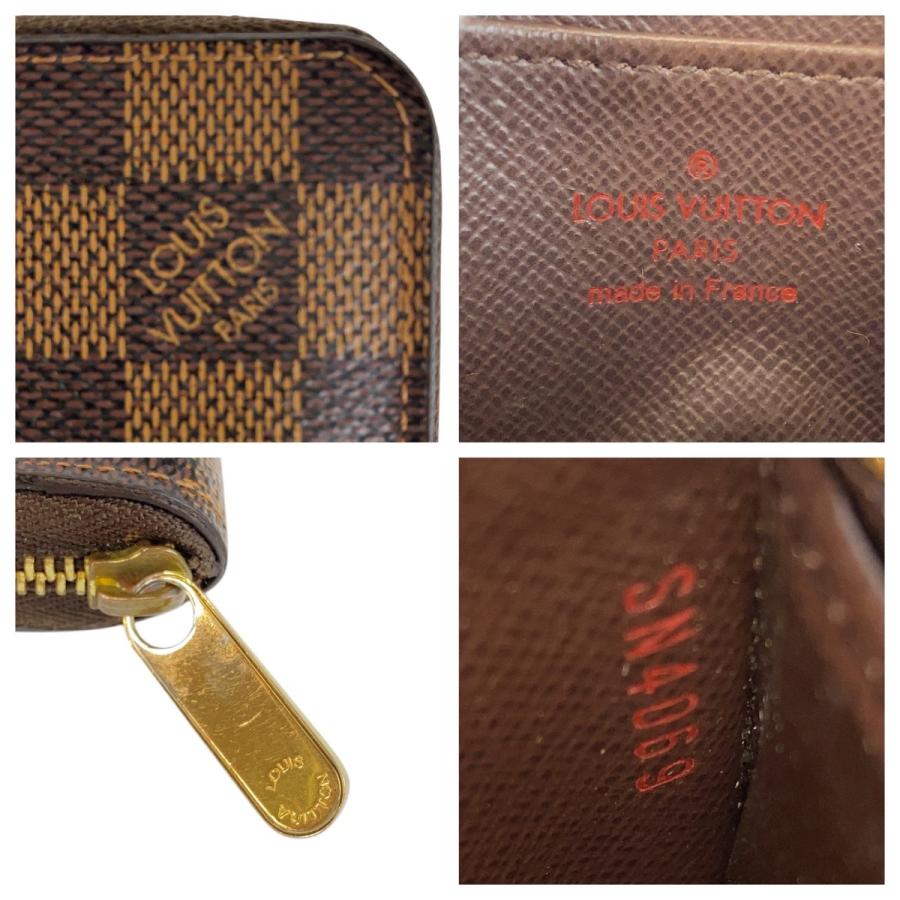 美品 LOUIS VUITTON ルイヴィトン ダミエ ジッピーコインパース ブラウン PVC N63070 コインケース コンパクトウォレット 506245 | LOUIS VUITTON | 04