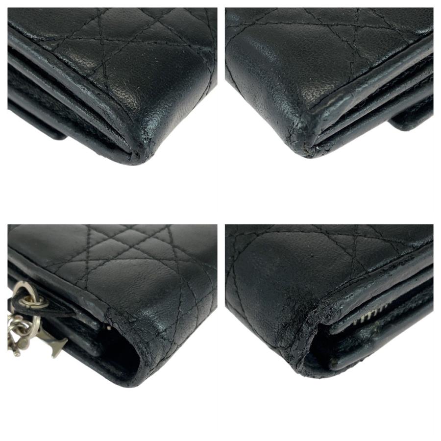 Christian Dior クリスチャンディオール カナージュ ブラック 黒