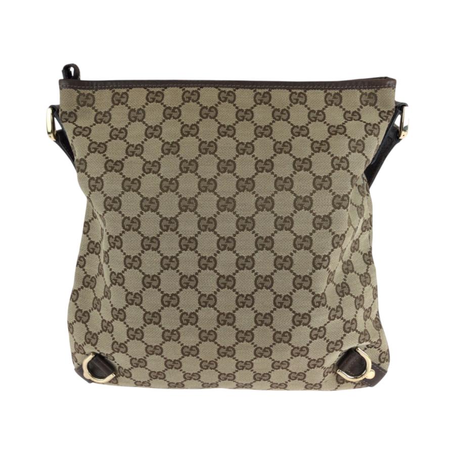 GUCCI（グッチ） 美品 アビー ブラウン ゴールド金具 GGキャンバス 
