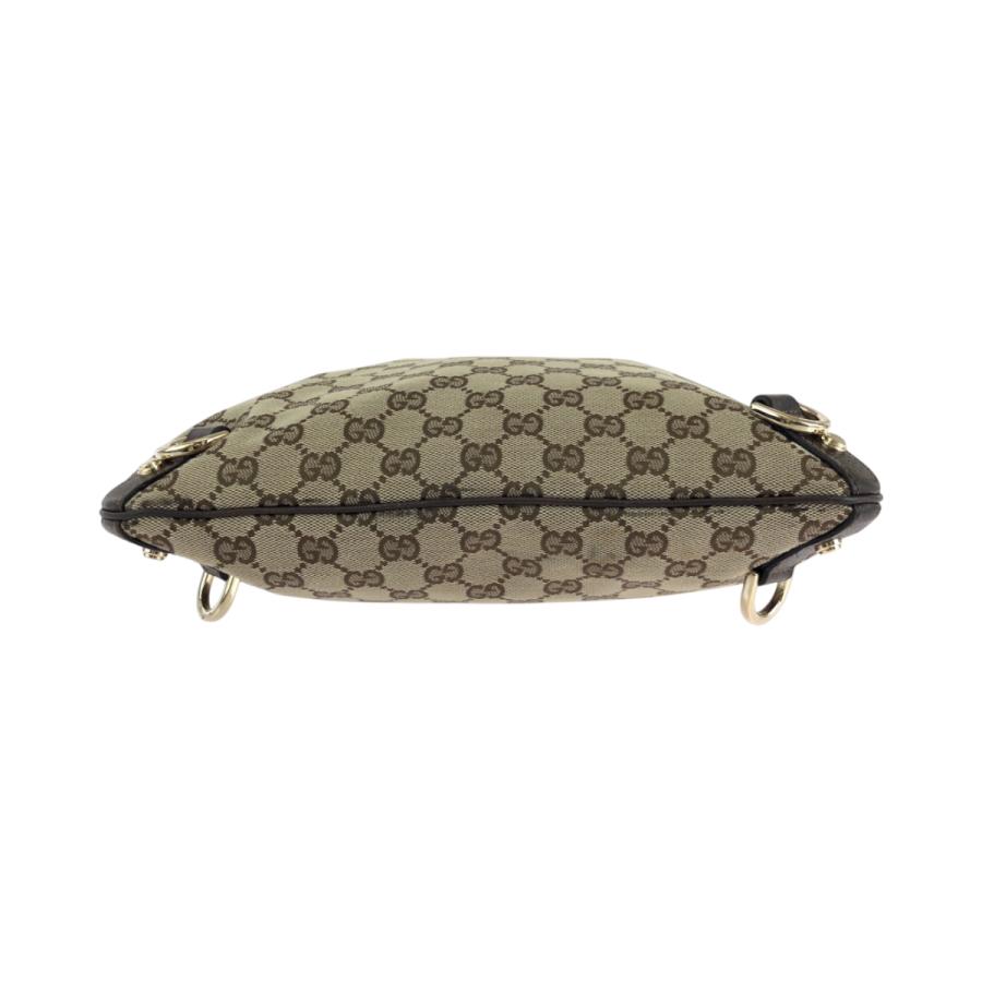GUCCI（グッチ） 美品 アビー ブラウン ゴールド金具 GGキャンバス 