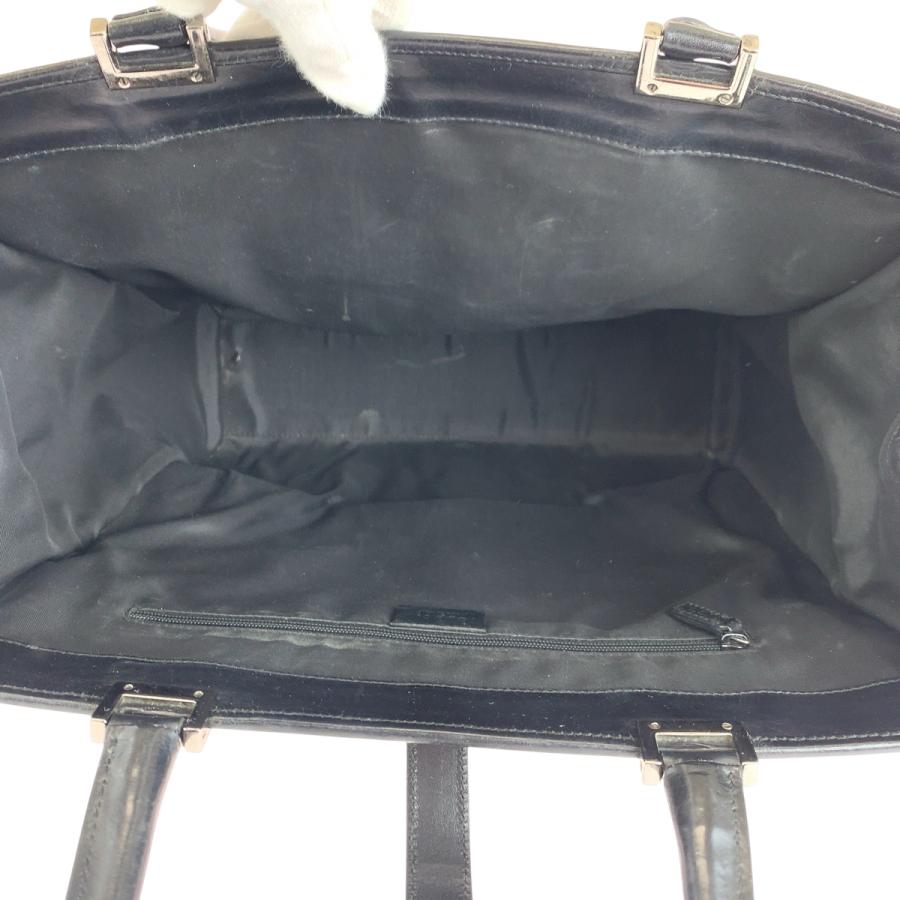 美品 GUCCI グッチ ジャッキー ブラック 黒 シルバー金具 GGキャンバス 002 1064 トートバッグ ハンドバッグ レディース 506368 | GUCCI | 08
