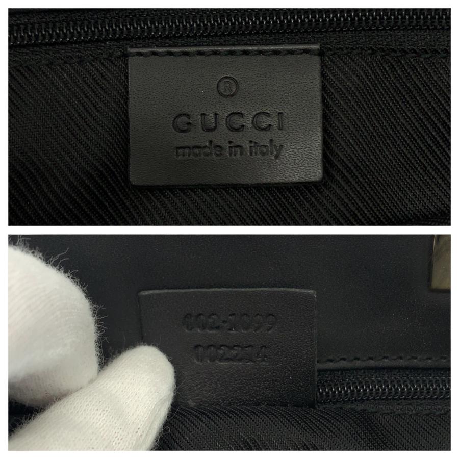 美品 GUCCI グッチ ブラック ゴールド金具 GGキャンバス 002 1099 トートバッグ ショルダーバッグ レディース 506381