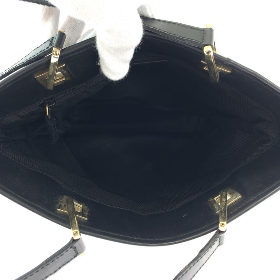 美品 GUCCI グッチ ブラック ゴールド金具 GGキャンバス 002 1099 トートバッグ ショルダーバッグ レディース 506381