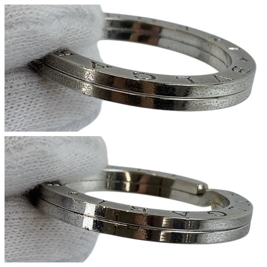 BVLGARI（ブルガリ） ロゴ シルバー SV925 シルバー キーリング