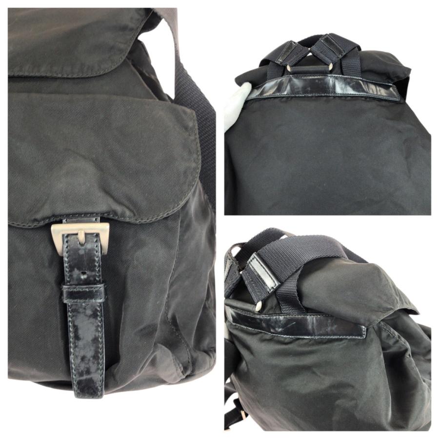 PRADA リュック　三角ロゴ　テスートナイロン　シルバー金具　紺　ユニセックス 楽天市場】PRADA プラダリュックサック パックパック三角ロゴ テスート
