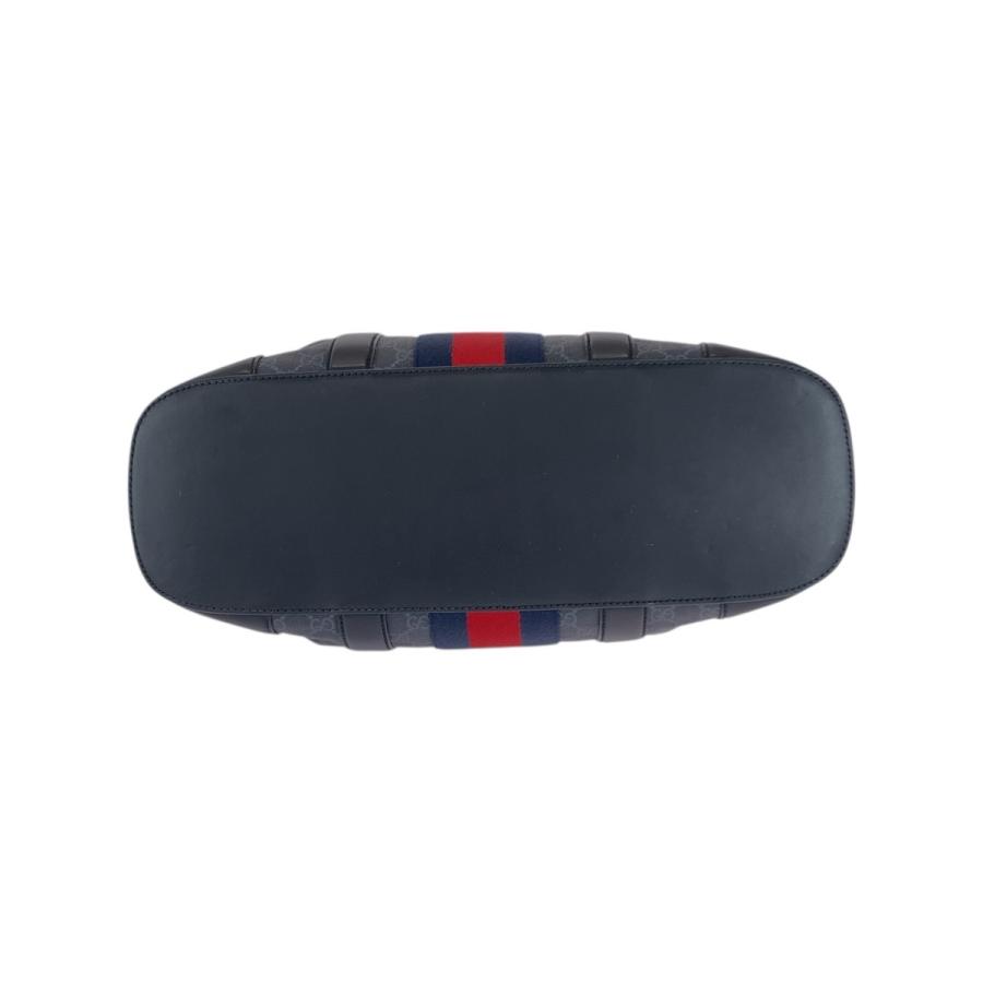 GUCCI（グッチ） 美品 シェリーライン 黒 レッド ネイビー GG