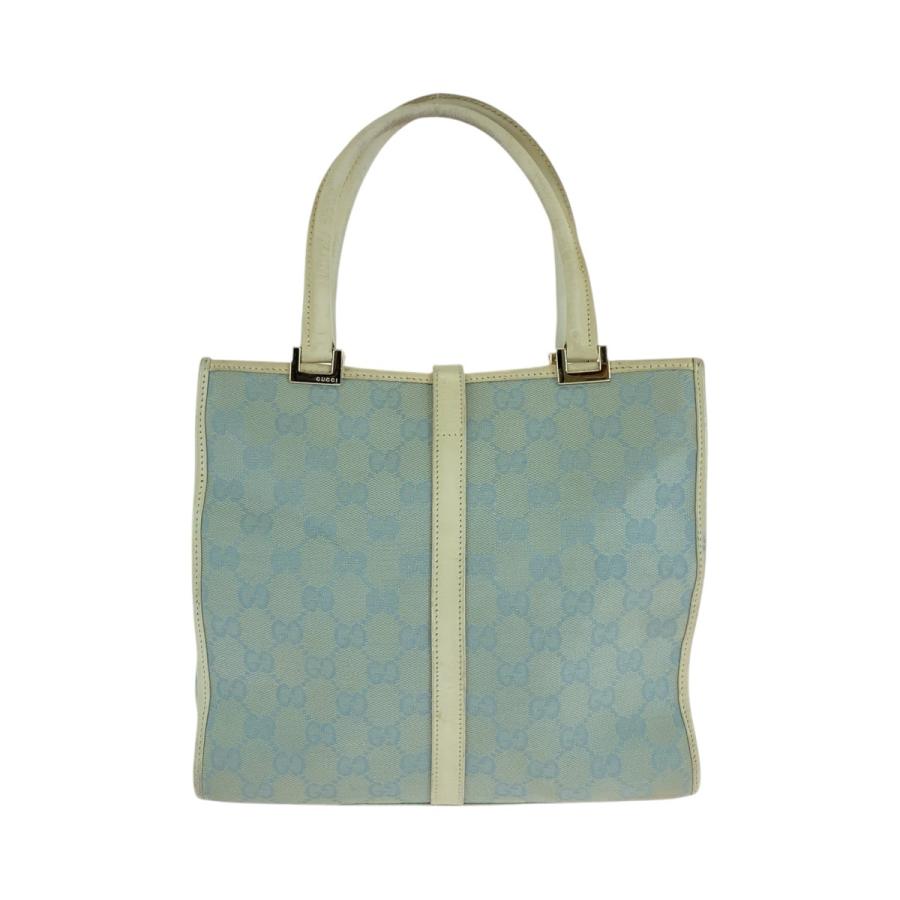 GUCCI グッチ ジャッキー ライトブルー ゴールド金具 GGキャンバス 002 5065 トートバッグ ハンドバッグ レディース 506612