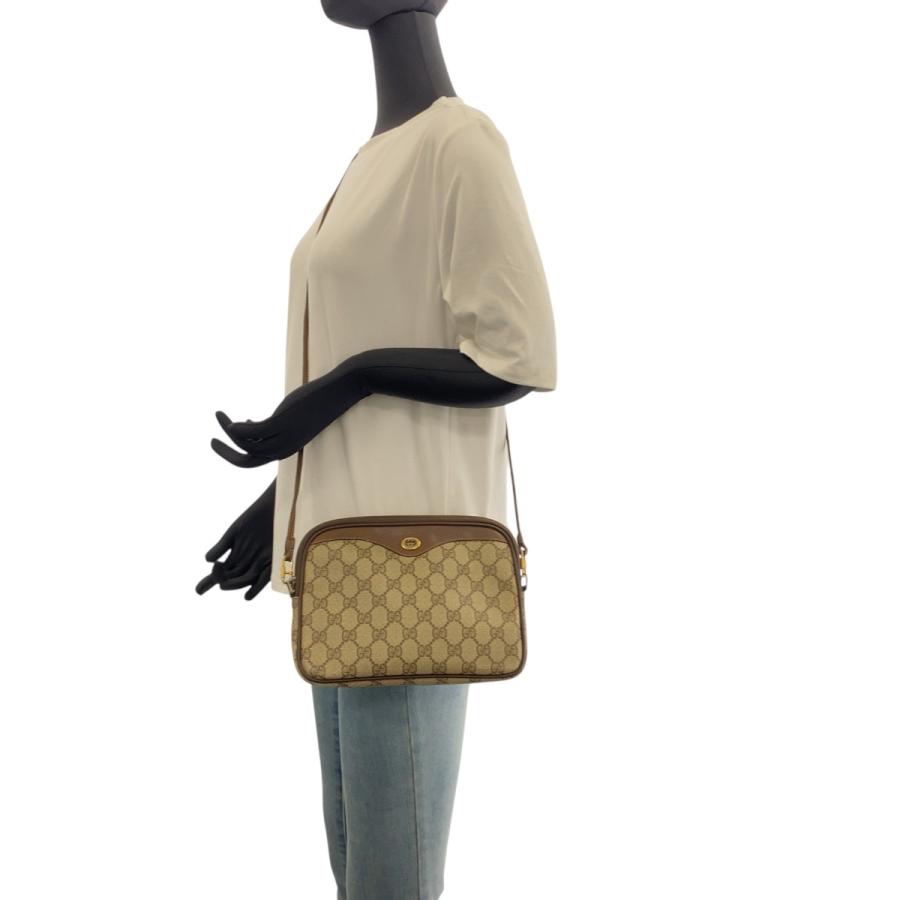 GUCCI（グッチ） ヴィンテージ ベージュ ブラウン GGスプリーム