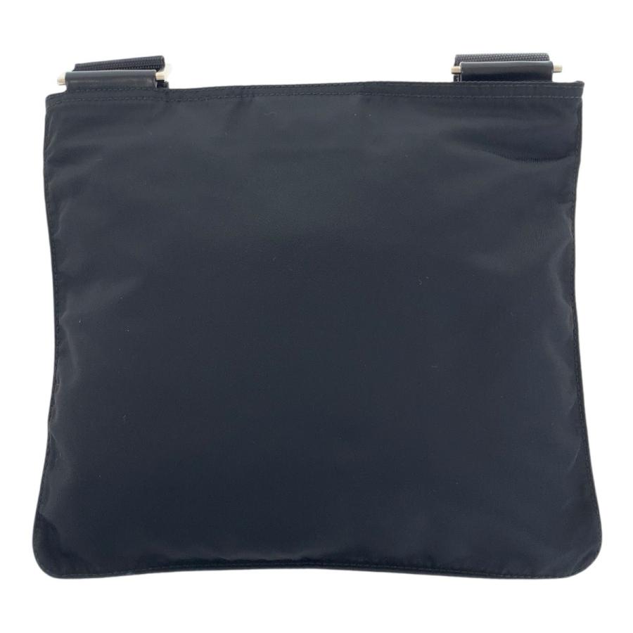 PRADA（プラダ） 美品 テスート 三角ロゴプレート ブラック 黒