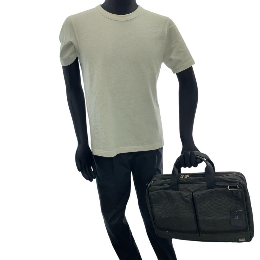 dunhill（ダンヒル） 超美品 ブラック 黒 シルバー金具 キャンバス