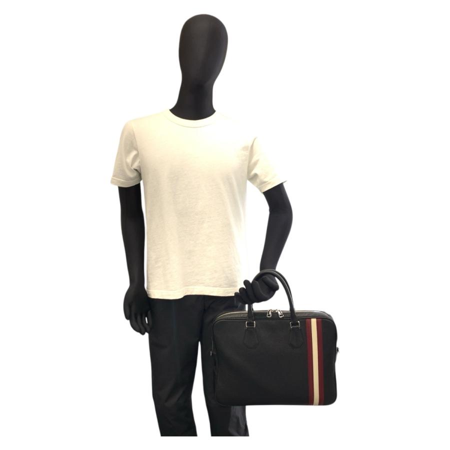 Bally（バリー） 美品 トレインスポッティング ブラック 黒 シルバー