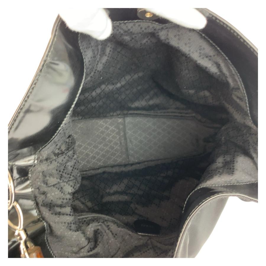 GUCCI（グッチ） 美品 バンブー ブラック 黒 シルバー金具 ナイロン