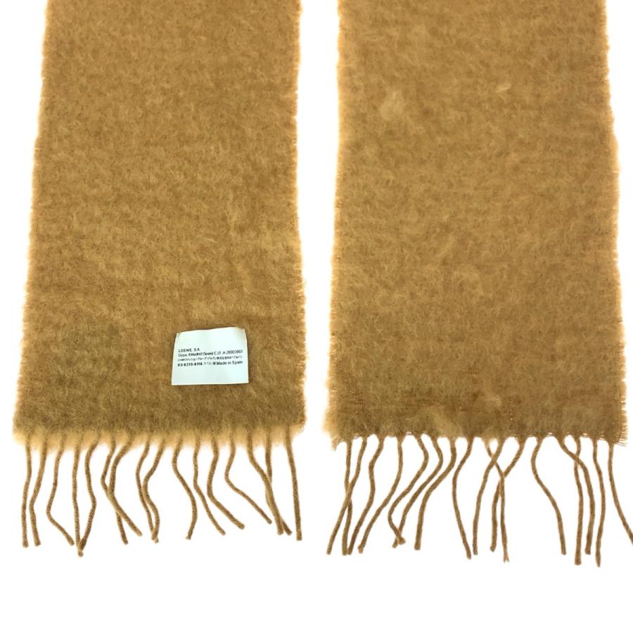 LOEWE（ロエベ） 美品 アナグラム ロゴ ベージュ キャラメル ウール