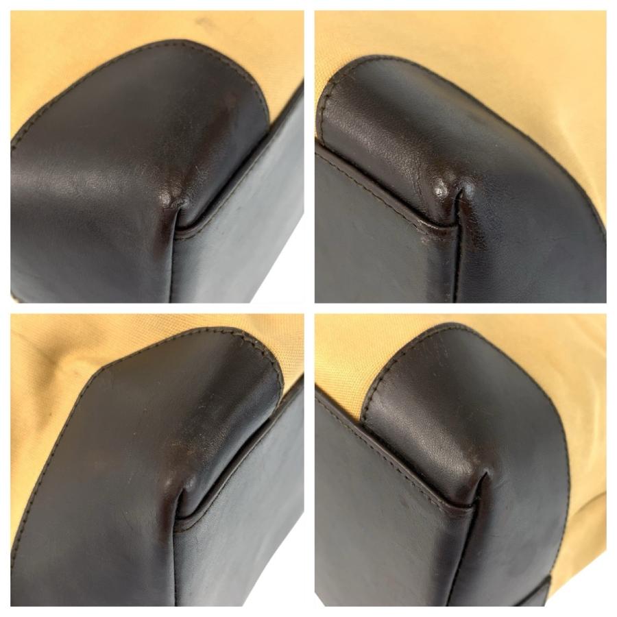 美品 GUCCI グッチ シェリーライン ベージュ ブラウン キャンバス/レザー 002 1121 トートバッグ ハンドバッグ レディース 600026 | GUCCI | 02