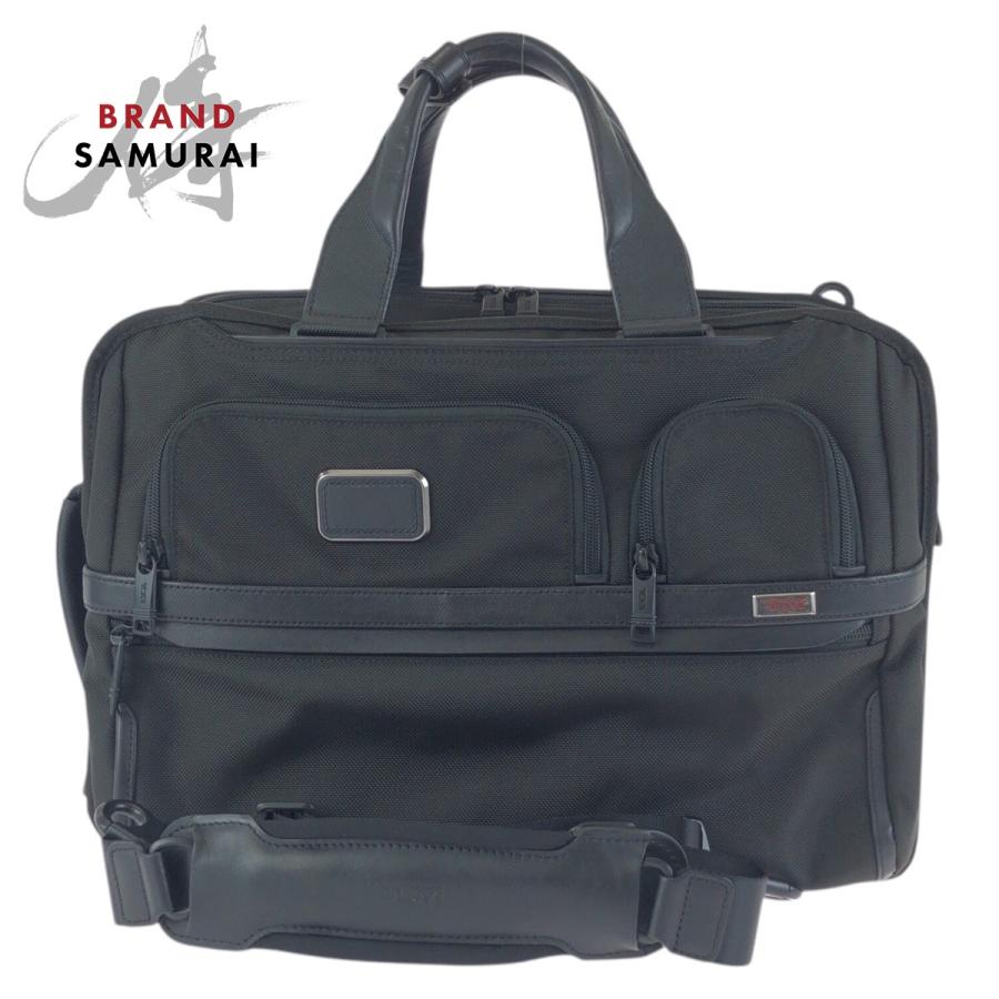 TUMI ALPHA3 ブリーフケース 3way ブラック 2603180D3E TUMI（トゥミ） 美品 Alpha 3 ブラック 黒 ナイロン 2603180D3E