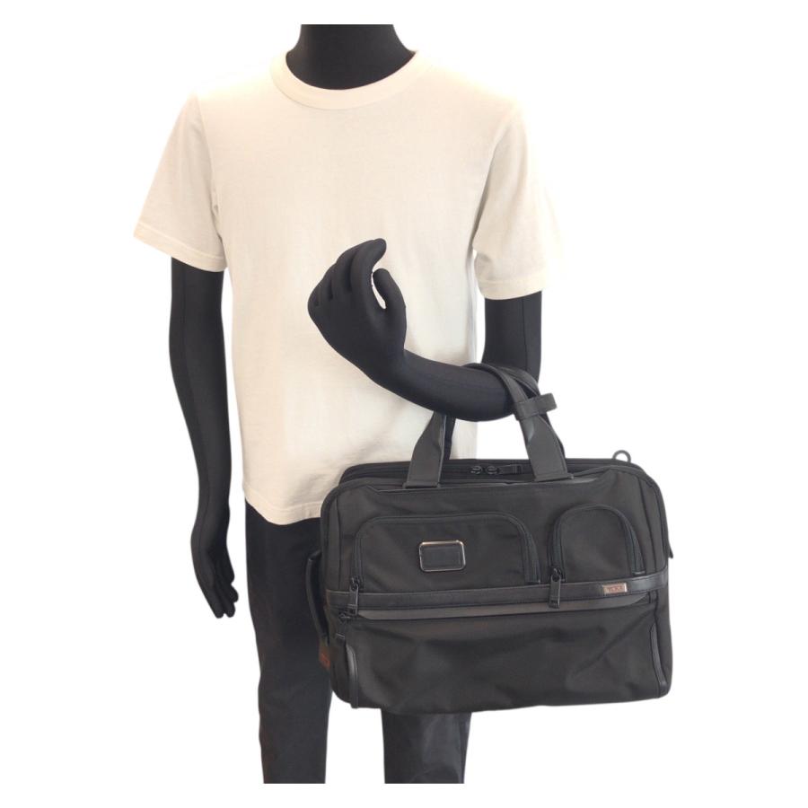 TUMI ALPHA3 ブリーフケース 3way ブラック 2603180D3E TUMI（トゥミ） 美品 Alpha 3 ブラック 黒 ナイロン 2603180D3E