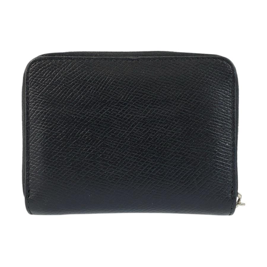 CELINE セリーヌ ブラック 黒 シルバー金具 レザー コインケース 小銭入れ メンズ 600075 | CELINE | 01