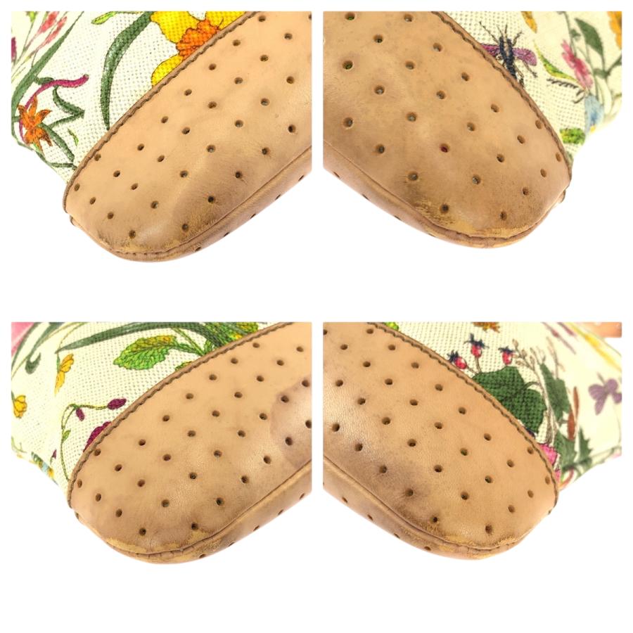 GUCCI グッチ フローラ マルチカラー ゴールド金具 キャンバス/レザー 145857 ショルダーバッグ レディース 600083