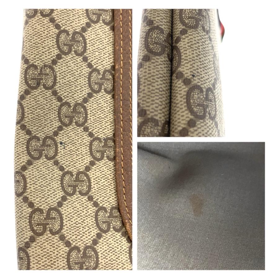 GUCCI グッチ オールドグッチ シェリーライン ベージュ ブラウン GGスプリームキャンバス/レザー 123 02 003 トートバッグ 600085 | GUCCI | 05